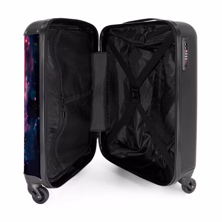 Leeuw van verfspetters NBS - Handbagage koffer - Unisex middel -binnenkant
