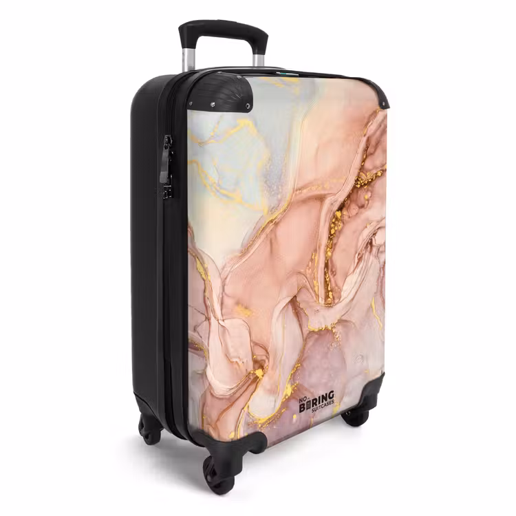 4 NBS - Handbagage koffer - Unisex middel -productfoto_3d