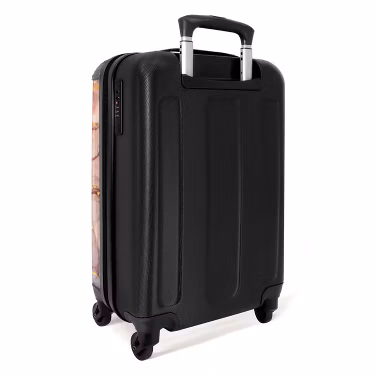 4 NBS - Handbagage koffer - Unisex middel -achterkant