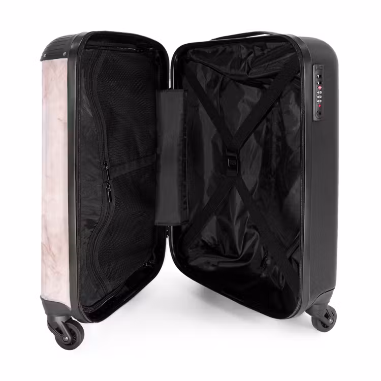 25 NBS - Handbagage koffer - Unisex middel -binnenkant