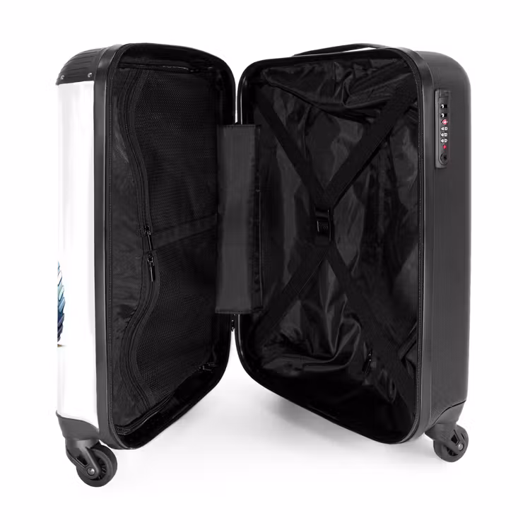 Martin monstertruck NBS - Handbagage koffer - Unisex middel -binnenkant