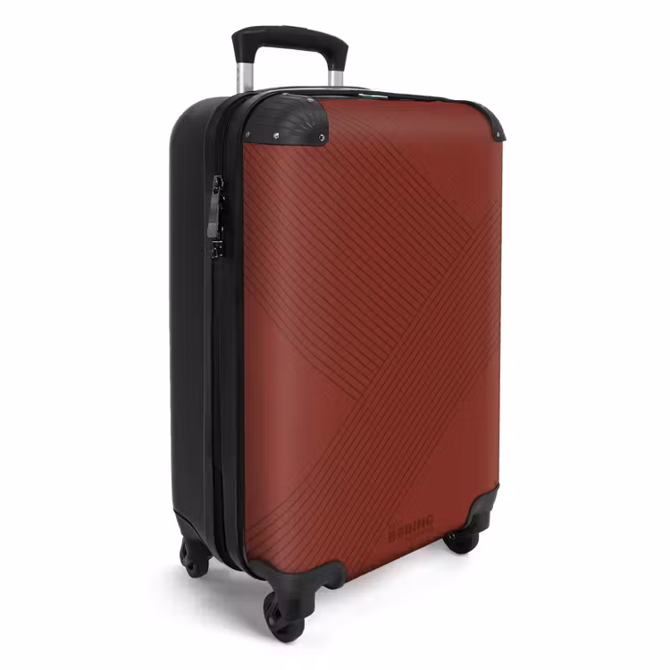 Minimal - Kruisende lijnen op NBS - Handbagage koffer - Unisex middel -productfoto_3d