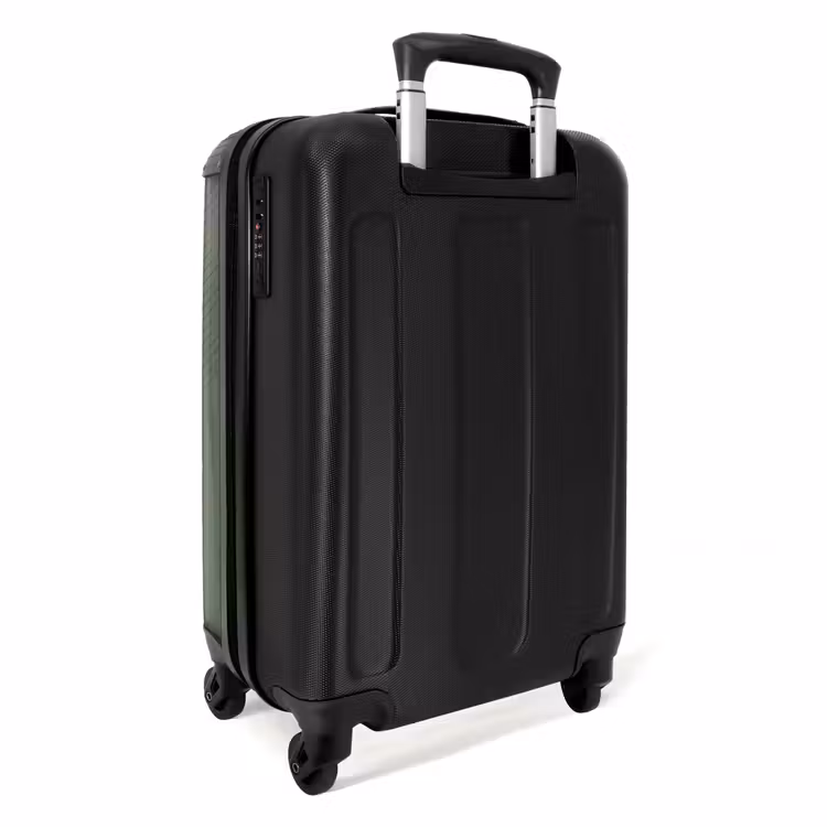 Minimal - Kruisende lijnen op NBS - Handbagage koffer - Unisex middel -achterkant