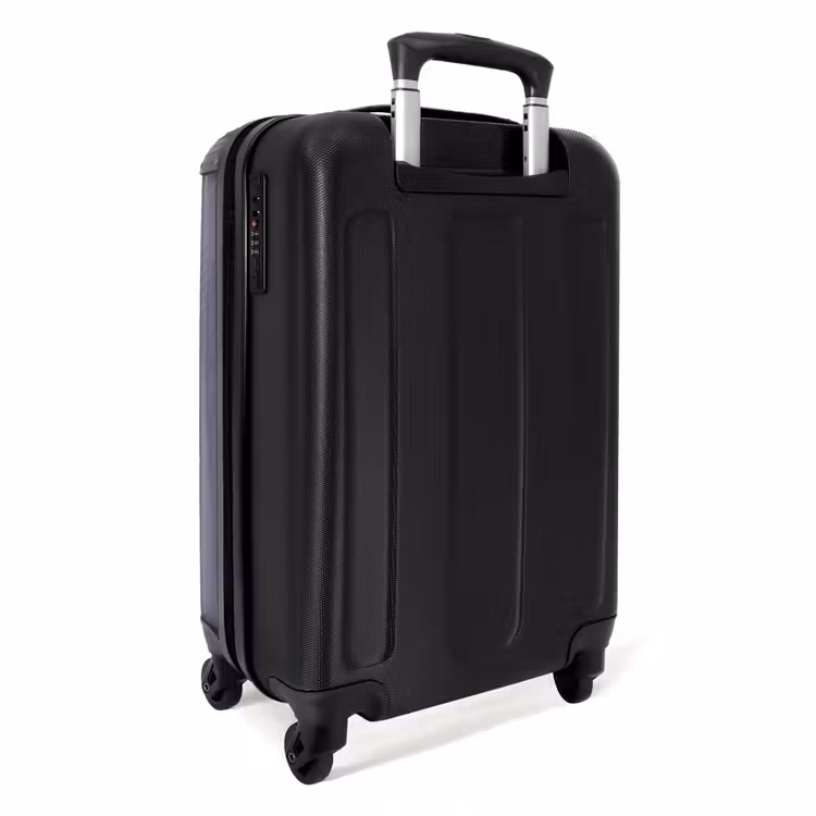 Minimal - Kruisende lijnen op NBS - Handbagage koffer - Unisex middel -achterkant