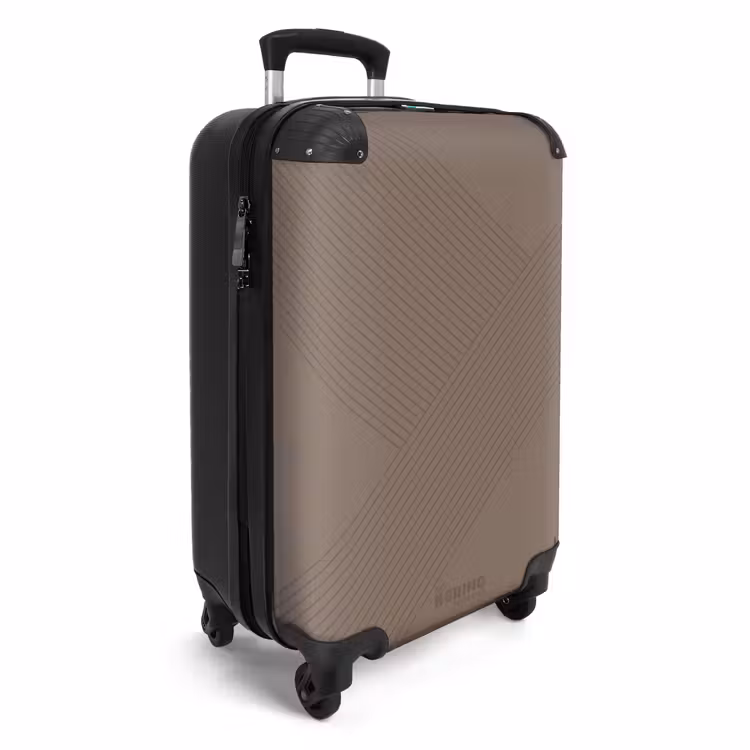Minimal - Kruisende lijnen op NBS - Handbagage koffer - Unisex middel -productfoto_3d