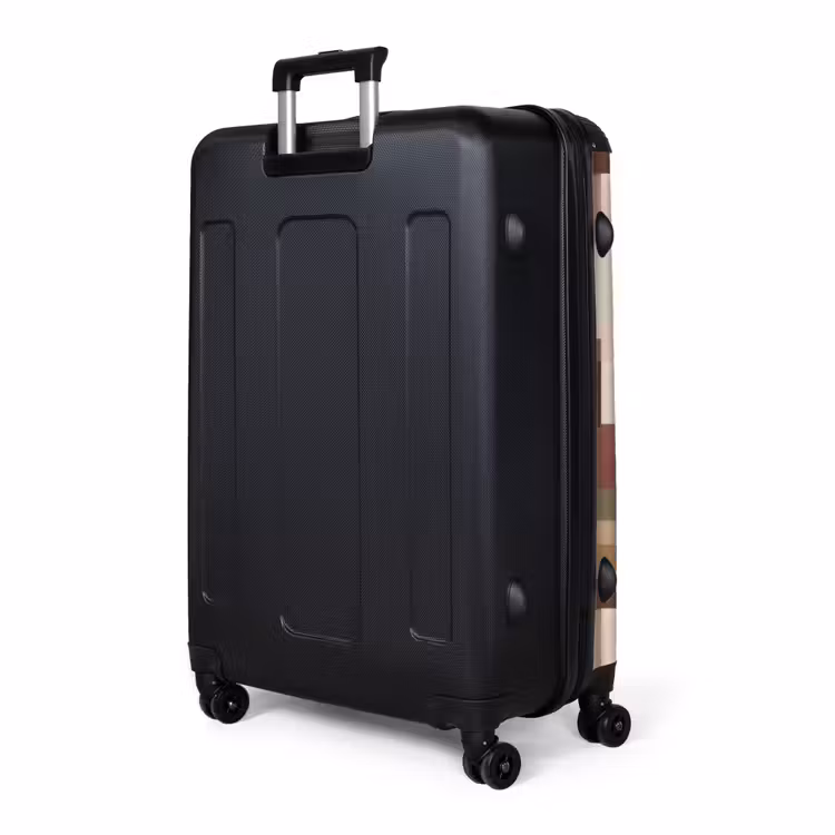 Modern - Geometrie - Kleurrijk NBS - Handbagage koffer - Volwassenen Unisex middel -slot