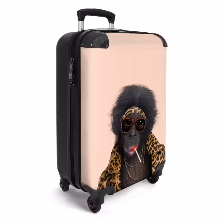 Aap met Loly NBS - Handbagage koffer - Unisex middel -productfoto_3d