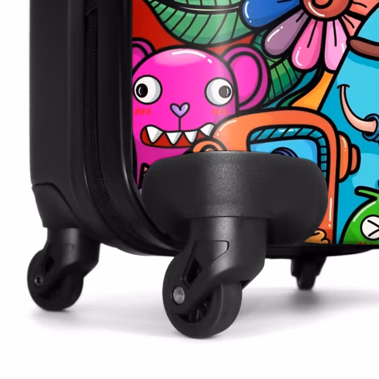 Monstervrienden Festijn NBS - Handbagage koffer - Unisex middel -wiel