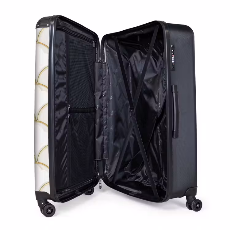 Mozaïek - Bogen - Goud NBS - Handbagage koffer - Volwassenen Unisex middel -wiel