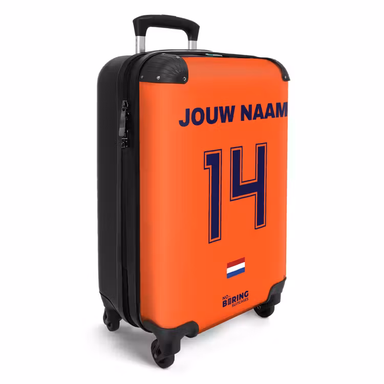 EK koffer 2024 - Nederland thuis tenue NBS - Handbagage koffer - Unisex middel -productfoto_3d