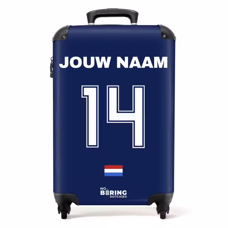 EK koffer 2024 - Nederland uit tenue NBS - Handbagage koffer - Unisex middel -productfoto_recht
