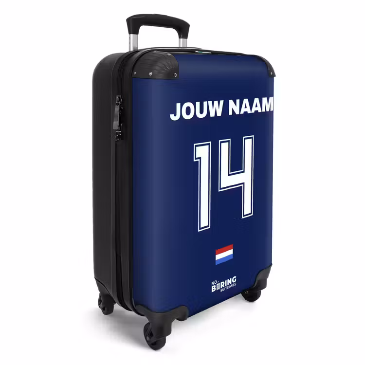 EK koffer 2024 - Nederland uit tenue NBS - Handbagage koffer - Unisex middel -productfoto_3d