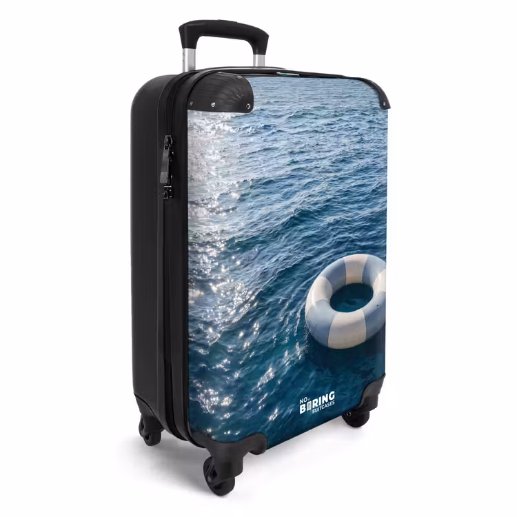 Oceaan - Zwemband - Horizon NBS - Handbagage koffer - Volwassenen Unisex middel -productfoto_3d