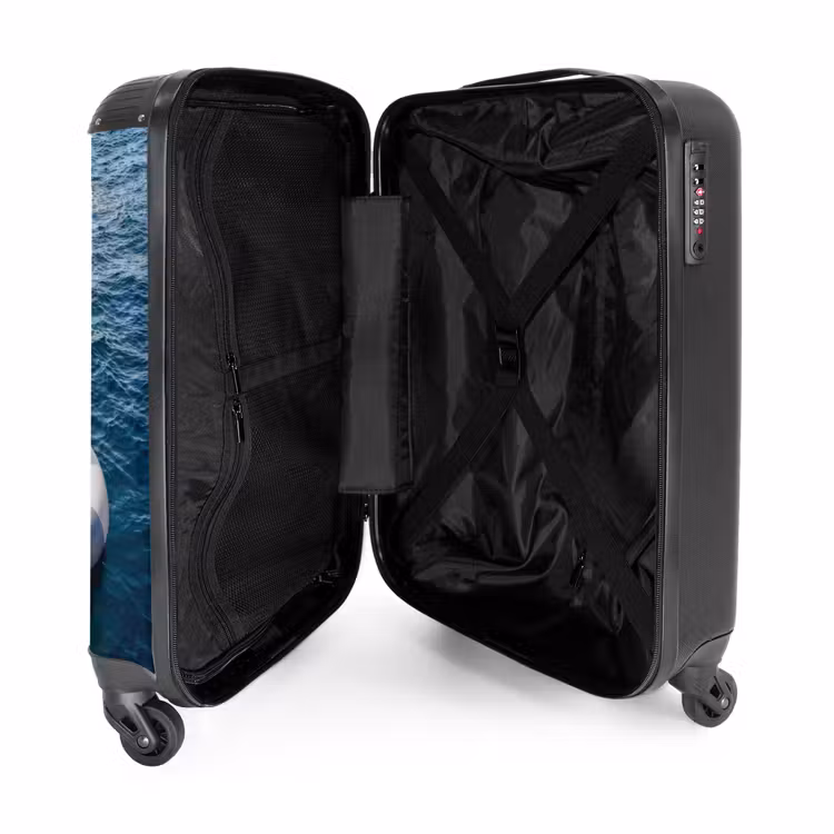 Oceaan - Zwemband - Horizon NBS - Handbagage koffer - Volwassenen Unisex middel -binnenkant