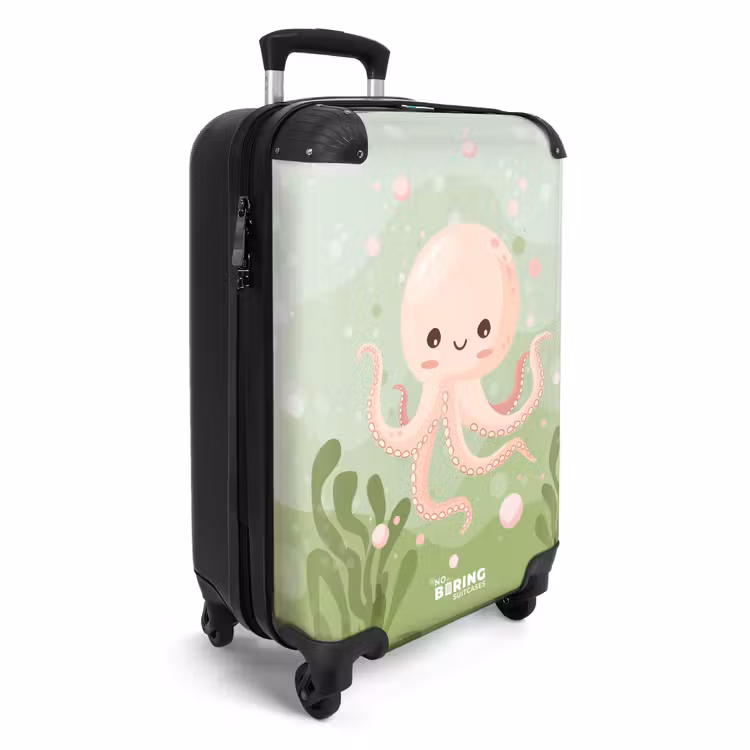 Olga octopus NBS - Handbagage koffer - Unisex middel -productfoto_3d