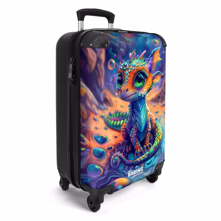 Sierlijke saffierdraak NBS - Handbagage koffer - Unisex middel -productfoto_3d