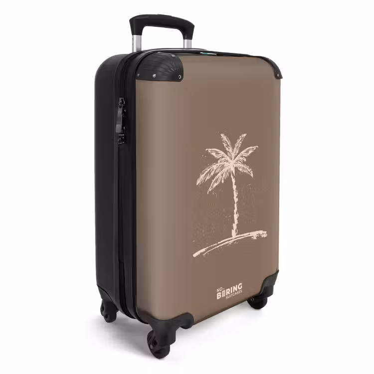 4 NBS - Handbagage koffer - Unisex middel -productfoto_3d