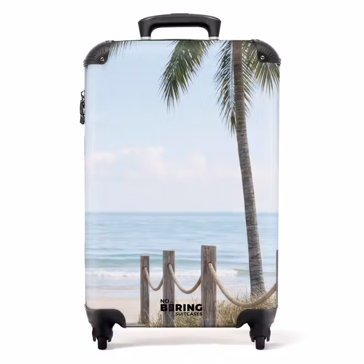 Palmbomen - Pad - Horizon NBS - Handbagage koffer - Volwassenen Unisex middel -productfoto_recht