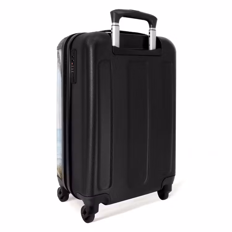 Palmbomen - Pad - Horizon NBS - Handbagage koffer - Volwassenen Unisex middel -achterkant