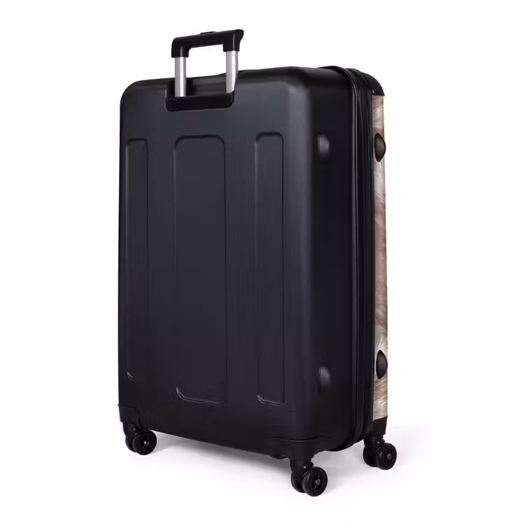 Pampasgras - Pluizig - Kleurrijk NBS - Handbagage koffer - Volwassenen Unisex middel -slot