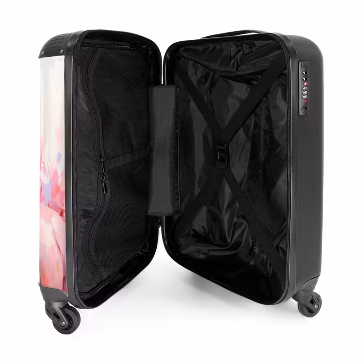 Pastel Praalpaard NBS - Handbagage koffer - Unisex middel -binnenkant
