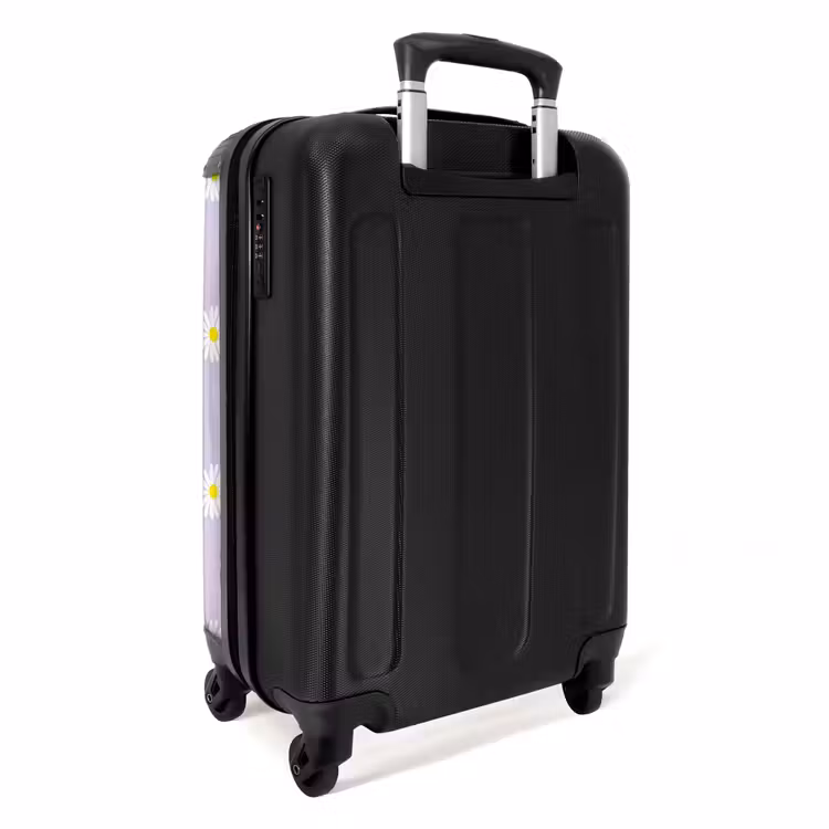 5 NBS - Handbagage koffer - Unisex middel -achterkant