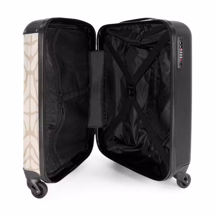 7 NBS - Handbagage koffer - Unisex middel -binnenkant