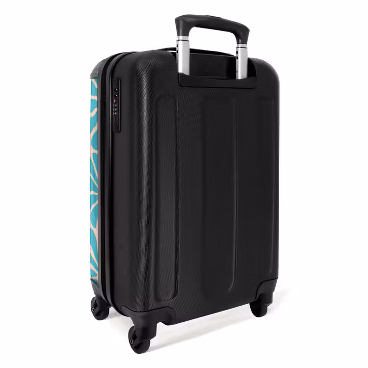 4 NBS - Handbagage koffer - Unisex middel -achterkant