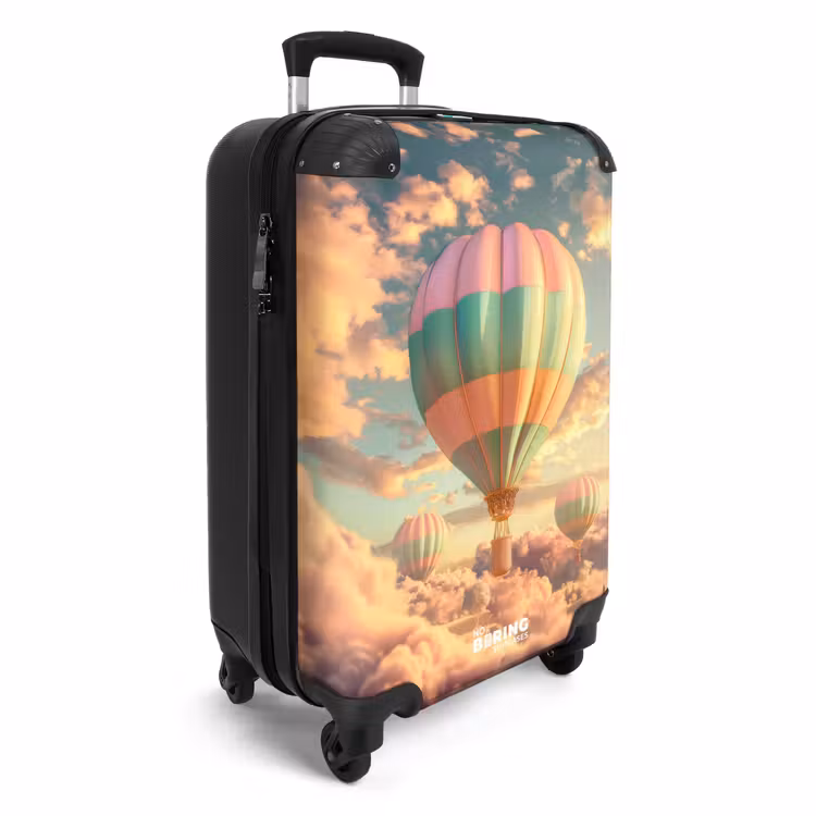 Pastel skyliner NBS - Handbagage koffer - Unisex middel -productfoto_3d