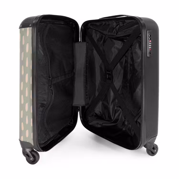 89 NBS - Handbagage koffer - Unisex middel -binnenkant
