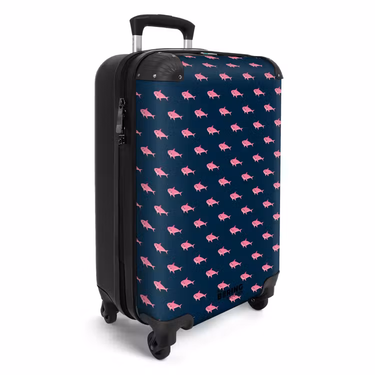 107 NBS - Handbagage koffer - Unisex middel -productfoto_3d