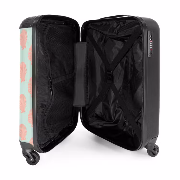 15 NBS - Handbagage koffer - Unisex middel -binnenkant