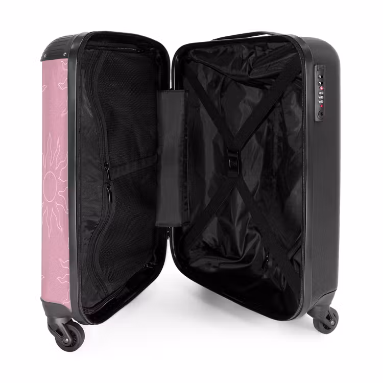 11 NBS - Handbagage koffer - Unisex middel -binnenkant