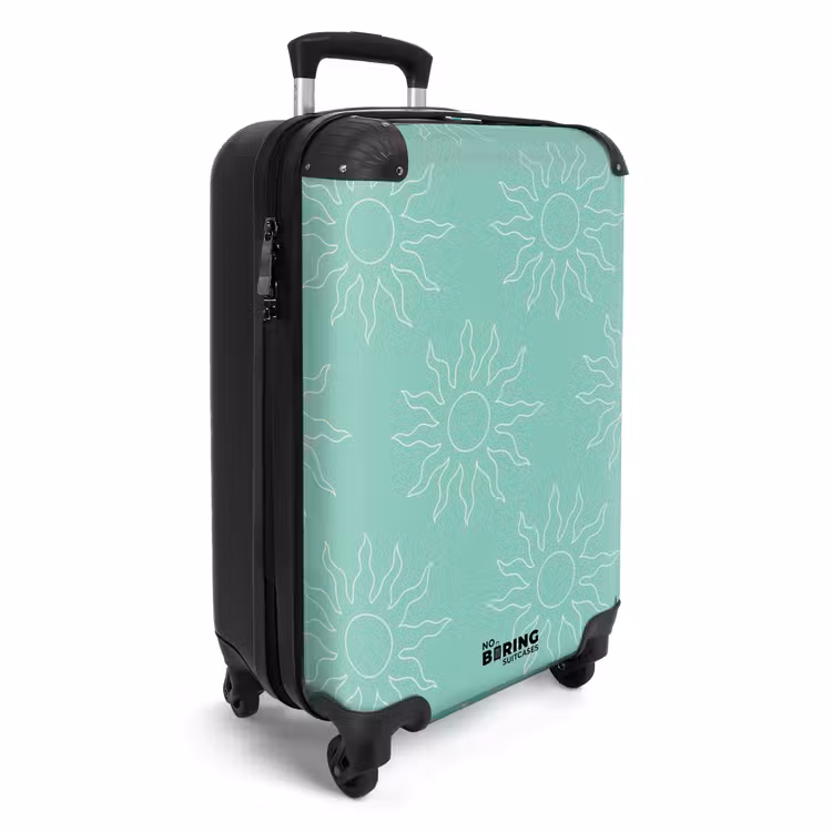 9 NBS - Handbagage koffer - Unisex middel -productfoto_3d