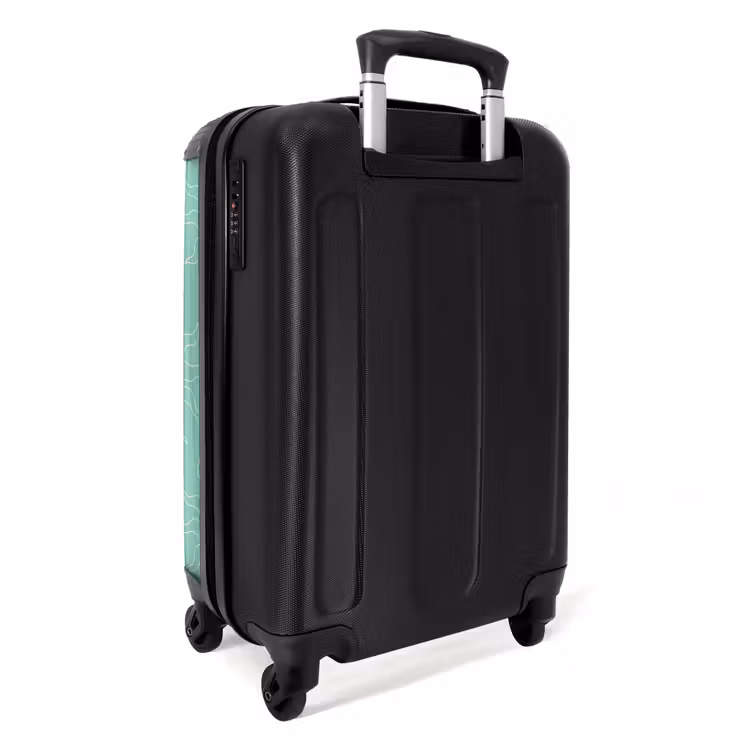 9 NBS - Handbagage koffer - Unisex middel -achterkant