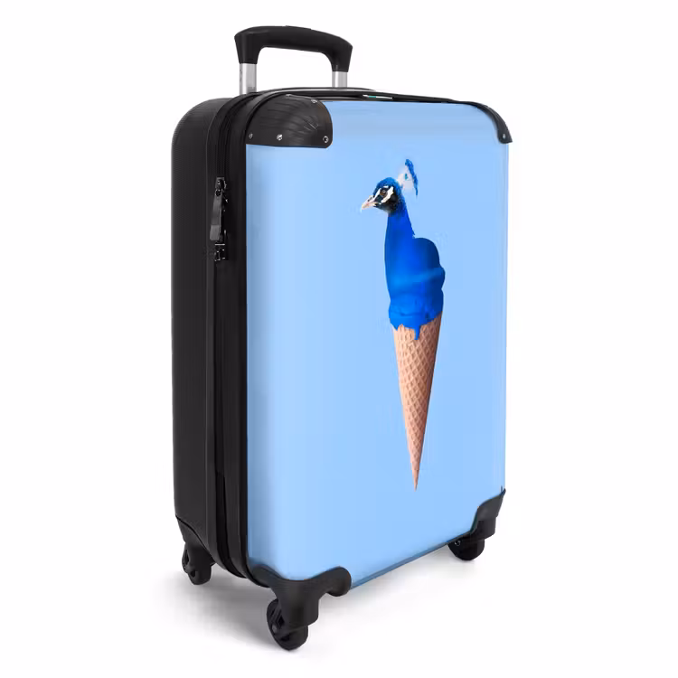 Pauwhoorntje NBS - Handbagage koffer - Unisex middel -productfoto_3d