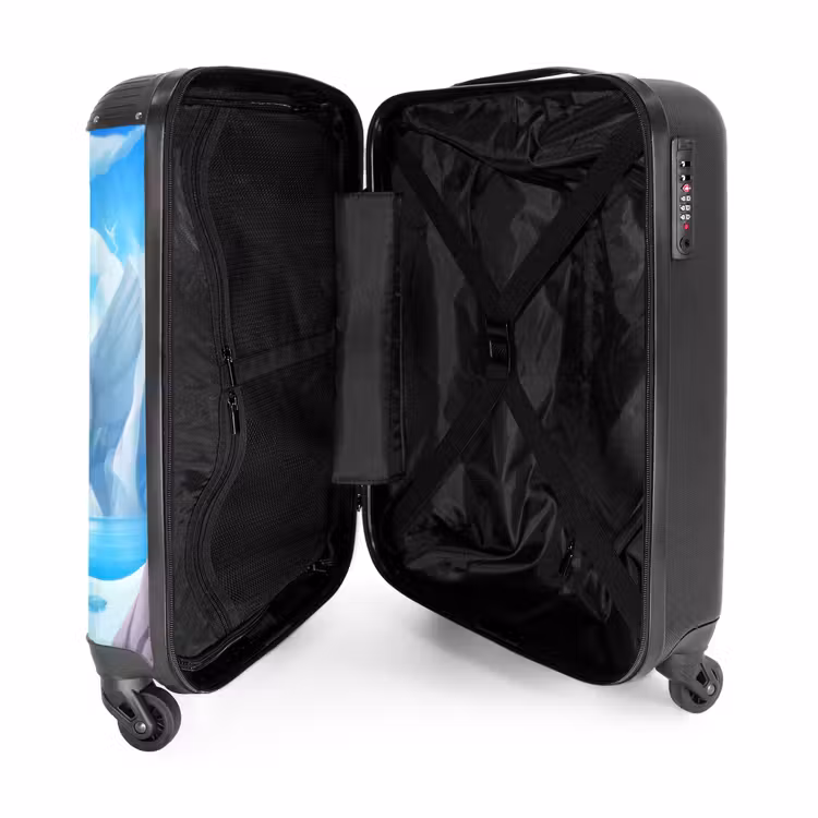 Pietertje pinguïn NBS - Handbagage koffer - Unisex middel -binnenkant