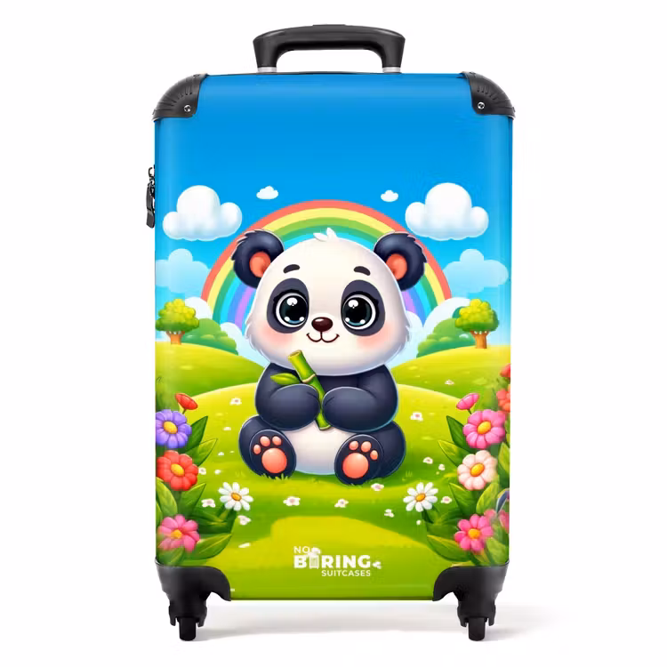 Pukkie Panda NBS - Handbagage koffer - Unisex middel -productfoto_recht