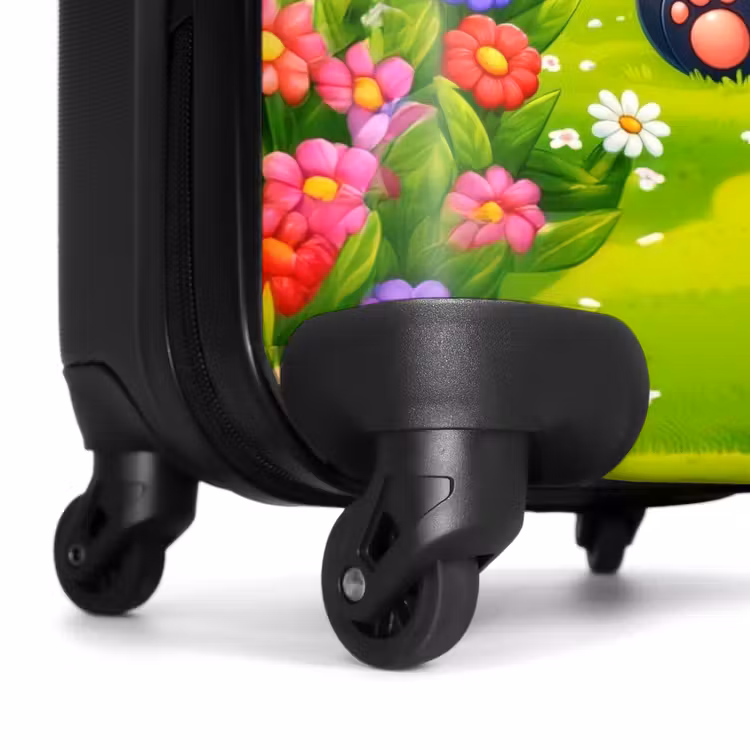 Pukkie Panda NBS - Handbagage koffer - Unisex middel -wiel
