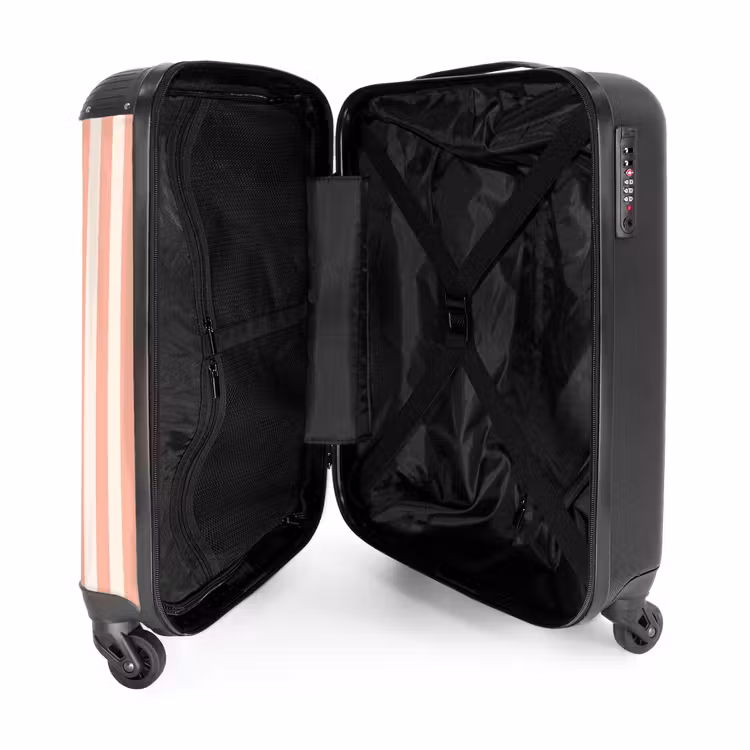 17 NBS - Handbagage koffer - Unisex middel -binnenkant