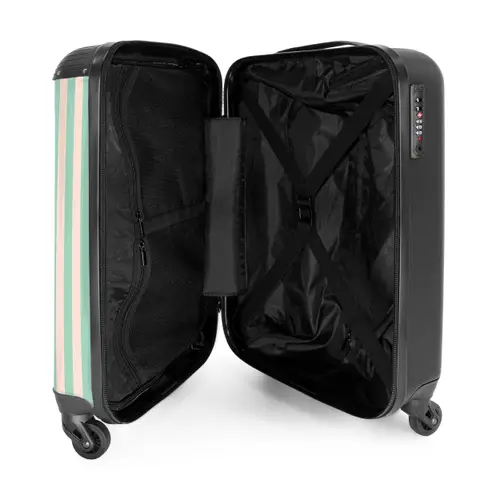 15 NBS - Handbagage koffer - Unisex middel -binnenkant