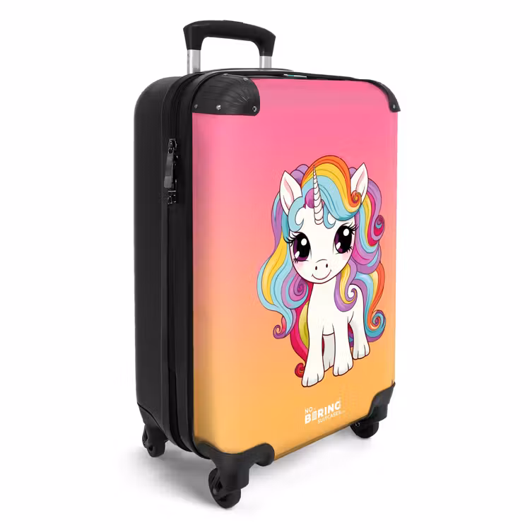 Regenboograkkertje NBS - Handbagage koffer - Unisex middel -productfoto_3d