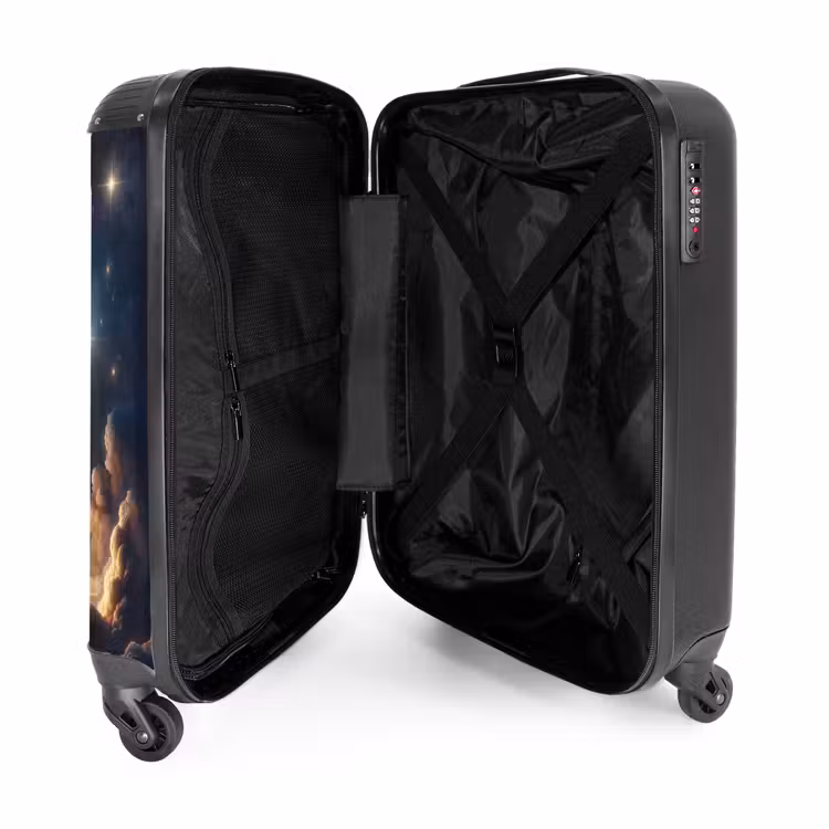 Razendsnelle raket NBS - Handbagage koffer - Unisex middel -binnenkant