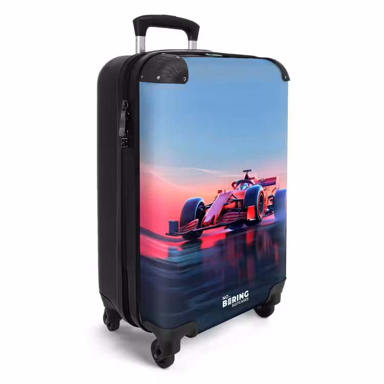 Rode racer NBS - Handbagage koffer - Unisex middel -productfoto_3d