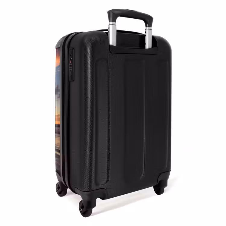 Zee bij zonsondergang NBS - Handbagage koffer - Volwassenen Unisex middel -achterkant