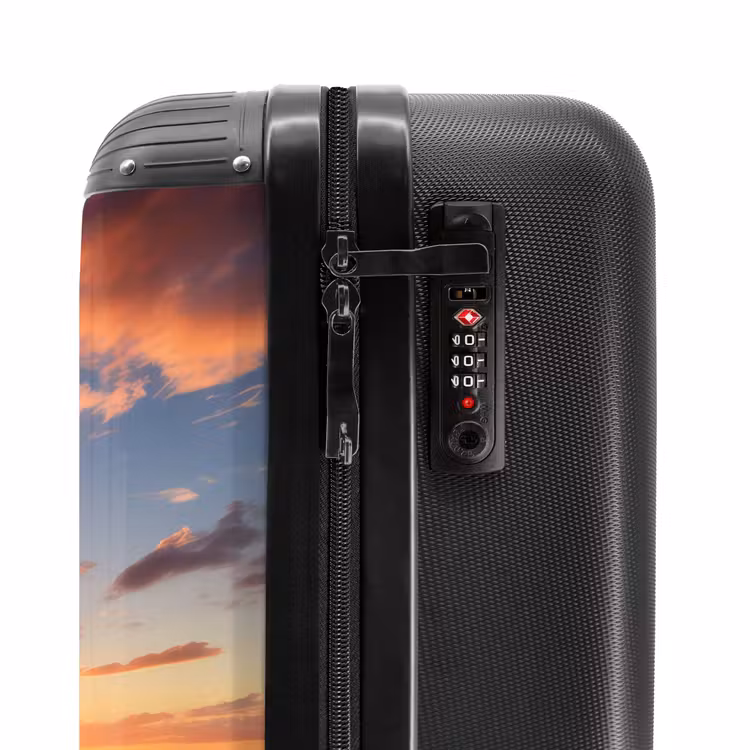 Zee bij zonsondergang NBS - Handbagage koffer - Volwassenen Unisex middel -slot