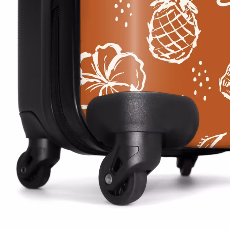 Zeedieren en zomer illustraties NBS - Handbagage koffer - Volwassenen Unisex middel -wiel