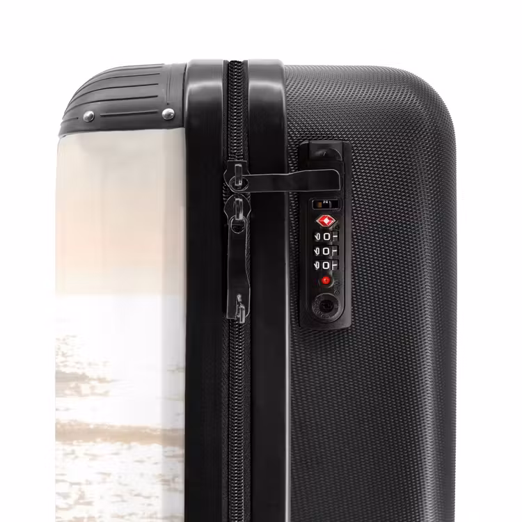 Zee - Zon - Zand NBS - Handbagage koffer - Volwassenen Unisex middel -slot