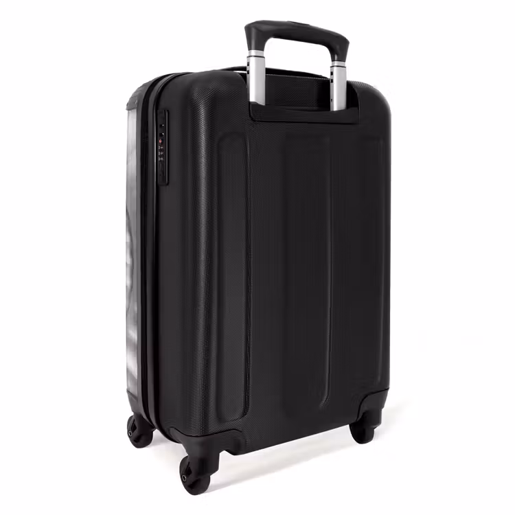 Schelp - Spiraal - Wit NBS - Handbagage koffer - Volwassenen Unisex middel -achterkant