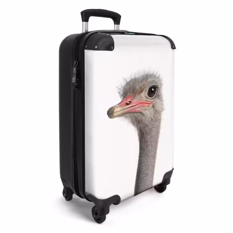 Siebrina Struisvogel NBS - Handbagage koffer - Unisex middel -productfoto_3d